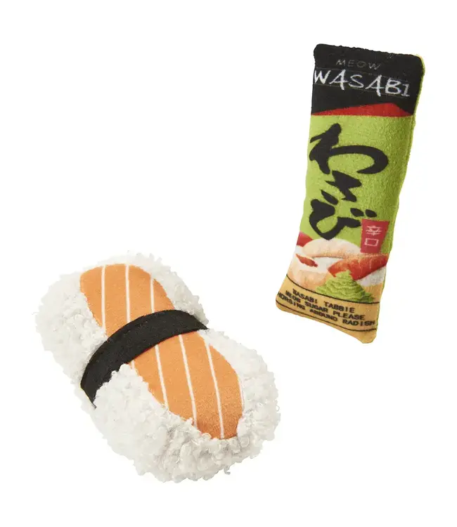 Spot Sushi Take-Out Catnip Toy for Cats (Assorted 2pk)