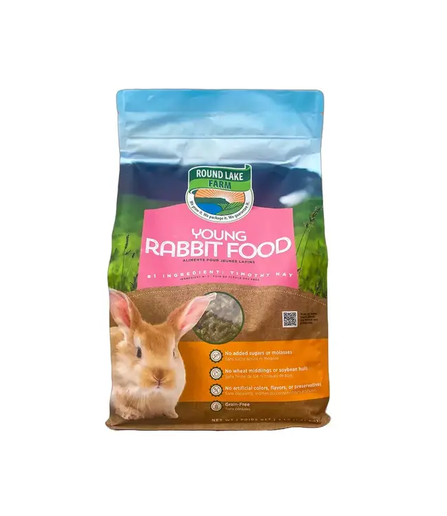 Round Lake Farm Young Rabbit Food 1.81 kg (4 lbs)