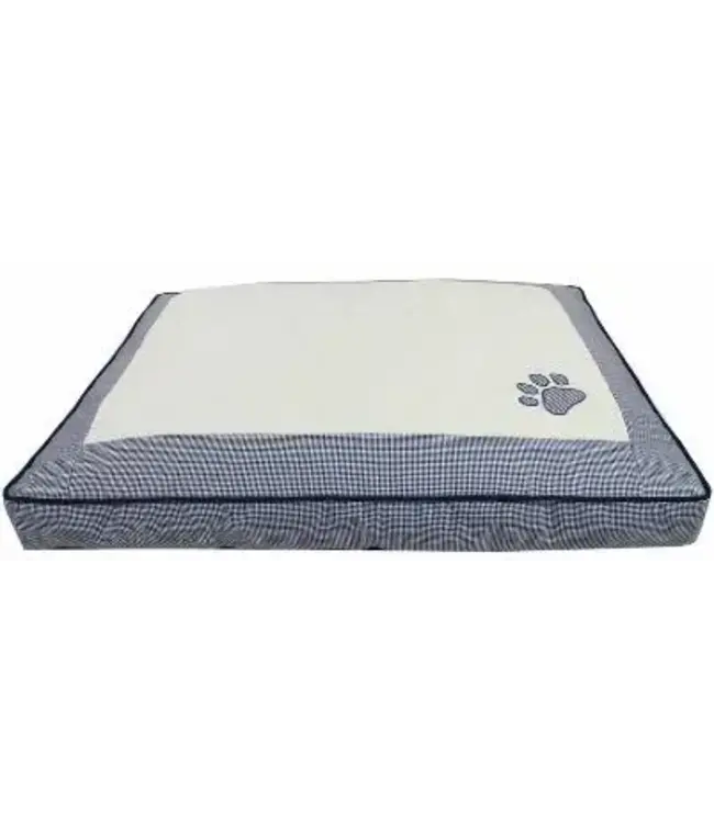 Cumfy Paw Print Cushion Grey (91 cm x 69 cm x 10 cm)