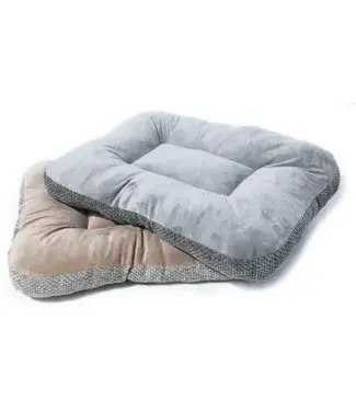 Cumfy Chenille Cushion Pet Bed - Grey (60 x 44 cm)