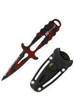 HAMMERHEAD SPEARGUNS Ulna Knife, Small Arm, Black/Black