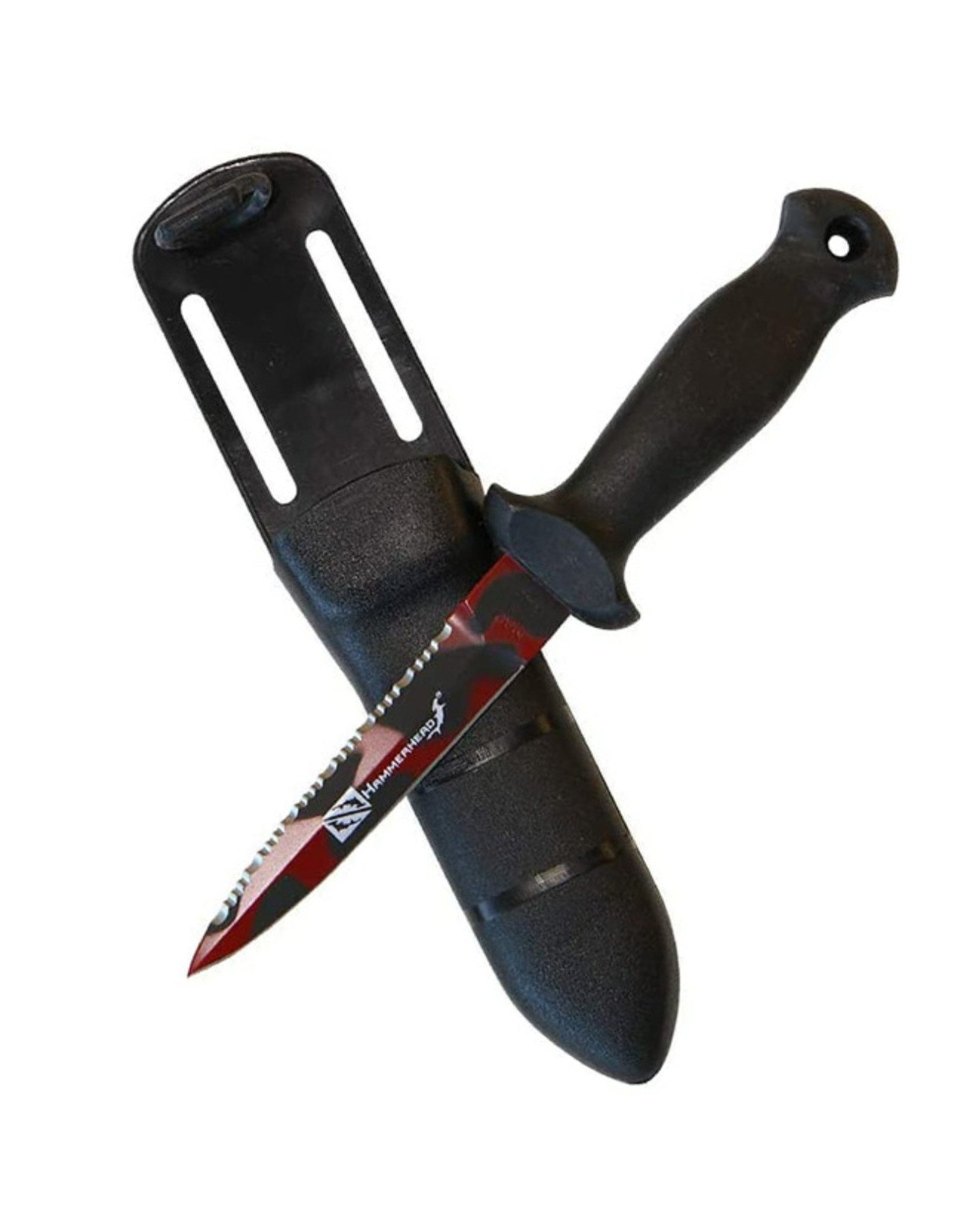 HAMMERHEAD SPEARGUNS (HHS) HHS, CRANIUM ALL ROUND KNIFE BLACK/BLACK