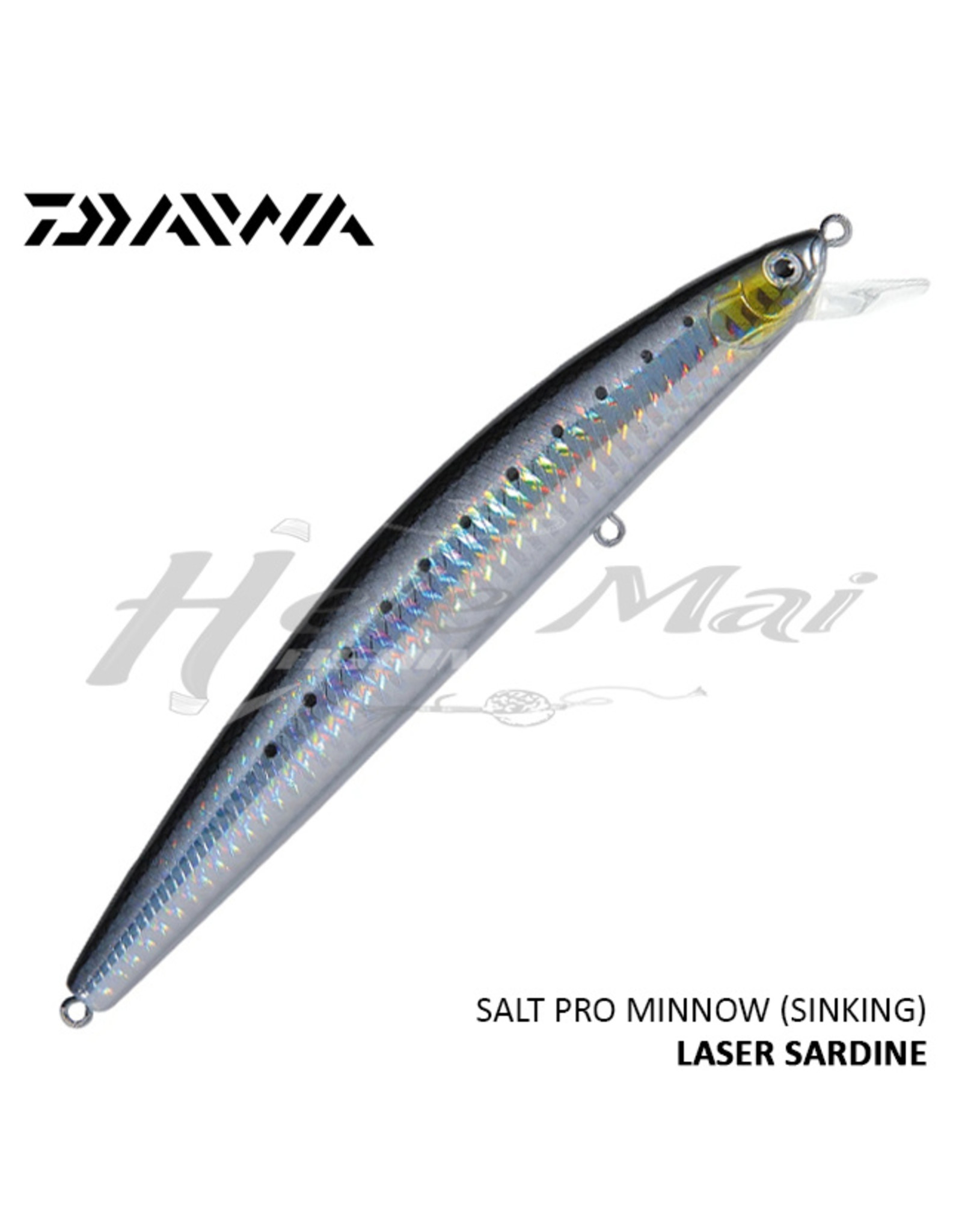 Daiwa Salt Pro Minnow Sand EEL Sinking Lure, Diving Lures 