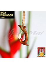 KOA BY MERO Koa Fish Hook, Bone Tip