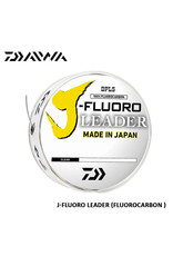 DAIWA Fluorocarbon Leader, J-Fluoro, 50 Yard, Clear, 130#