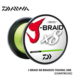 DAIWA DAI, J-BRAID X8 FISHING LINE 300METER/CHARTREUSE 50#