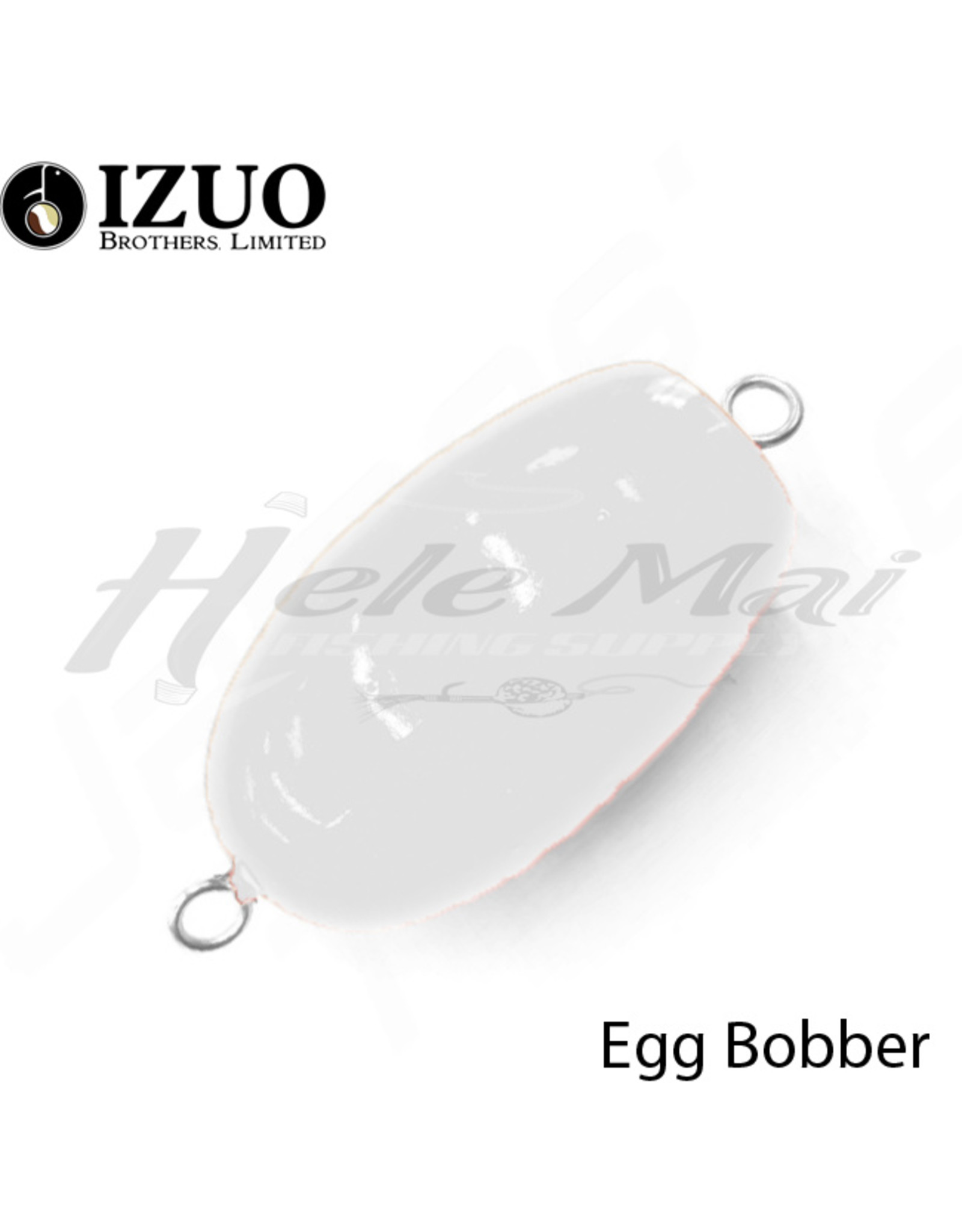 HAWAIIAN ANGLER IZUO, Egg Bobber, 3/pack