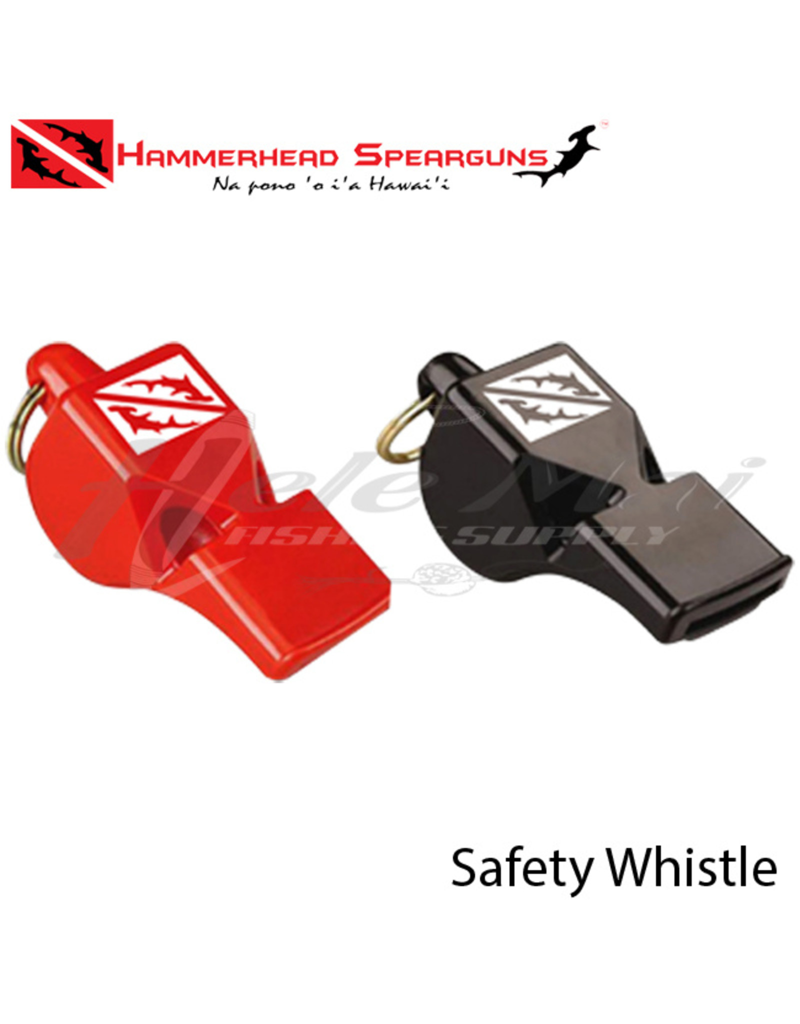 HAMMERHEAD SPEARGUNS (HHS) HHS, SAFETY WHISTLE RED