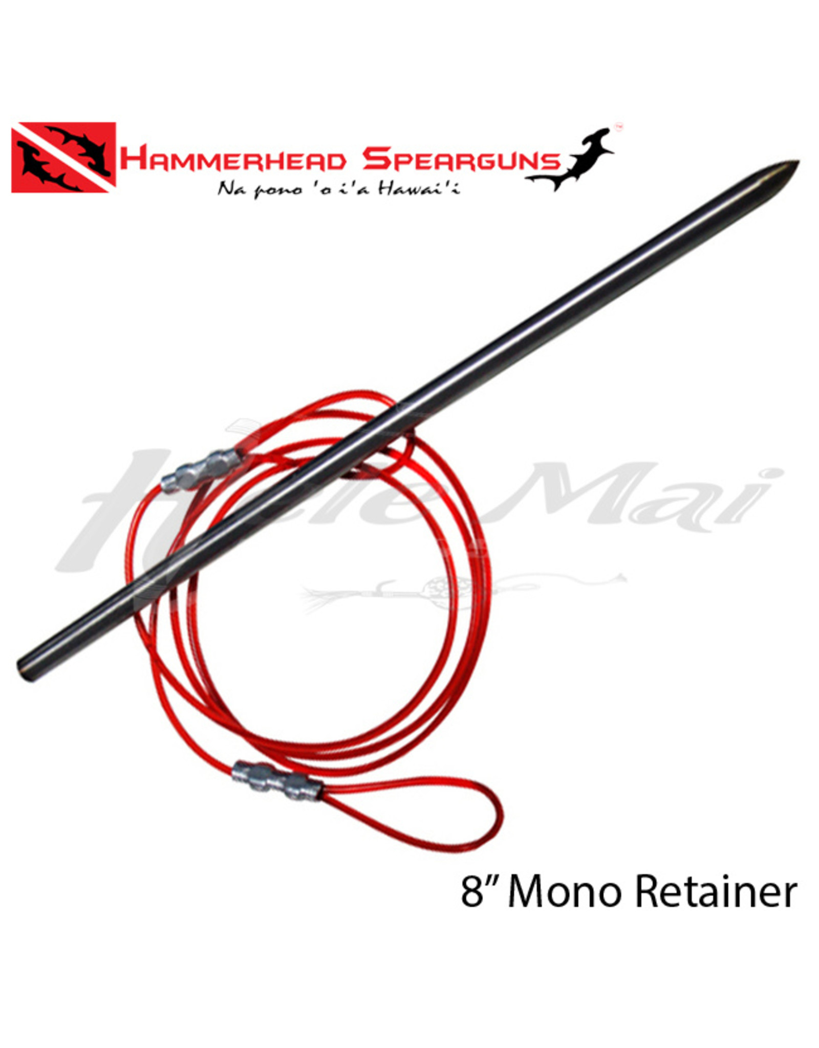 HAMMERHEAD SPEARGUNS (HHS) HHS, STRINGER MONO RETAINER 8"