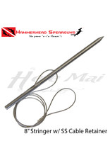 HAMMERHEAD SPEARGUNS (HHS) HHS, CABLE RETAINER STRINGER SS 8"