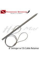HAMMERHEAD SPEARGUNS (HHS) HHS, STRINGER CABLE RETAINER SS 8"