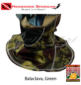 HAMMERHEAD SPEARGUNS Balaclava, Camo Green