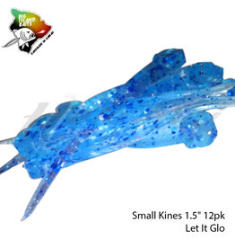 BIG ISLAND BAIT &TACKEL (BIB) BIB, SMALL KINES GRUB LET IT GO 1.5"