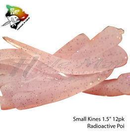 BIG ISLAND BAIT &TACKEL (BIB) BIB, SMALL KINES GRUB RADIOACTIVE POI 1.5"