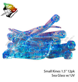 BIG ISLAND BAIT &TACKEL (BIB) BIB, SMALL KINES GRUB SEA GLASS 1.5"