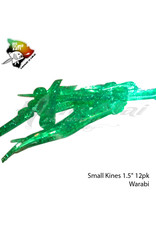 BIG ISLAND BAIT &TACKEL (BIB) BIB, SMALL KINES GRUB WARABI 1.5"