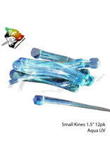 BIG ISLAND BAIT &TACKEL (BIB) BIB, SMALL KINES GRUB AQUA UV 1.5"