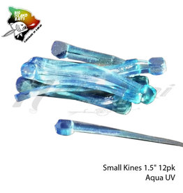 BIG ISLAND BAIT &TACKEL (BIB) BIB, SMALL KINES GRUB AQUA UV 1.5"