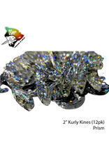 BIG ISLAND BAIT &TACKEL (BIB) BIB, KURLY KINES GRUB PRISM 2"