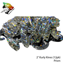 BIG ISLAND BAIT &TACKEL (BIB) BIB, KURLY KINES GRUB PRISM 2"