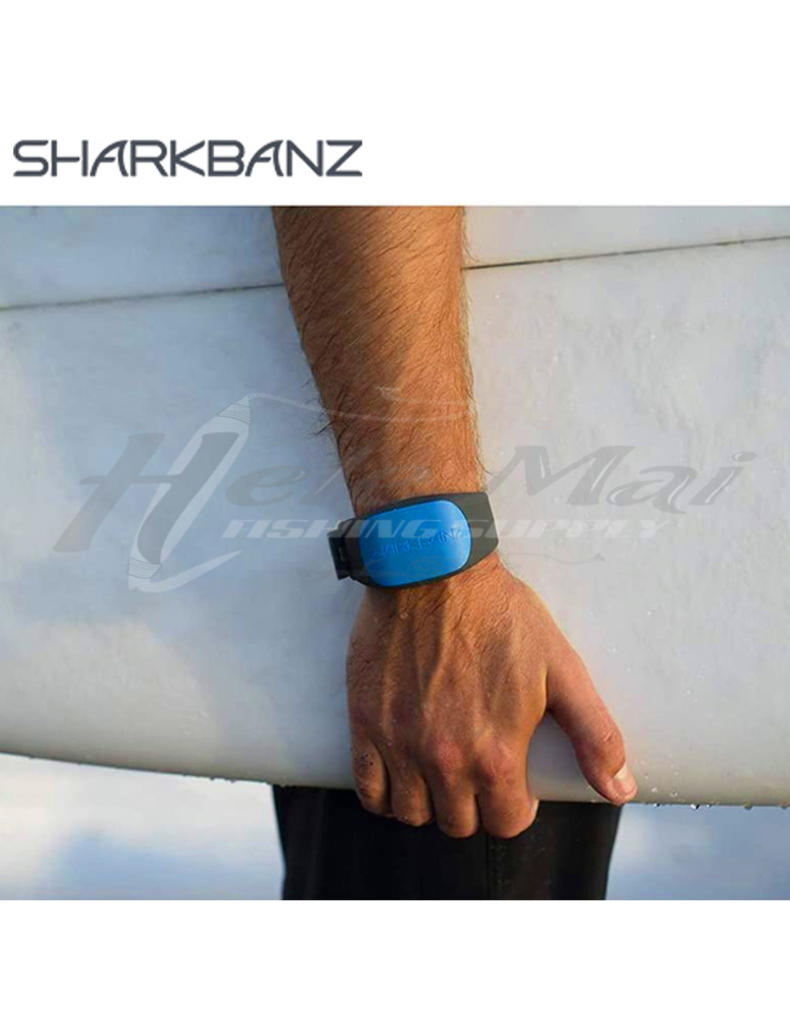 SHARKBANZ (SBZ) SHARKBANZ, ACTIVE SHARK DETERRANT BAND SLATE/AZURE