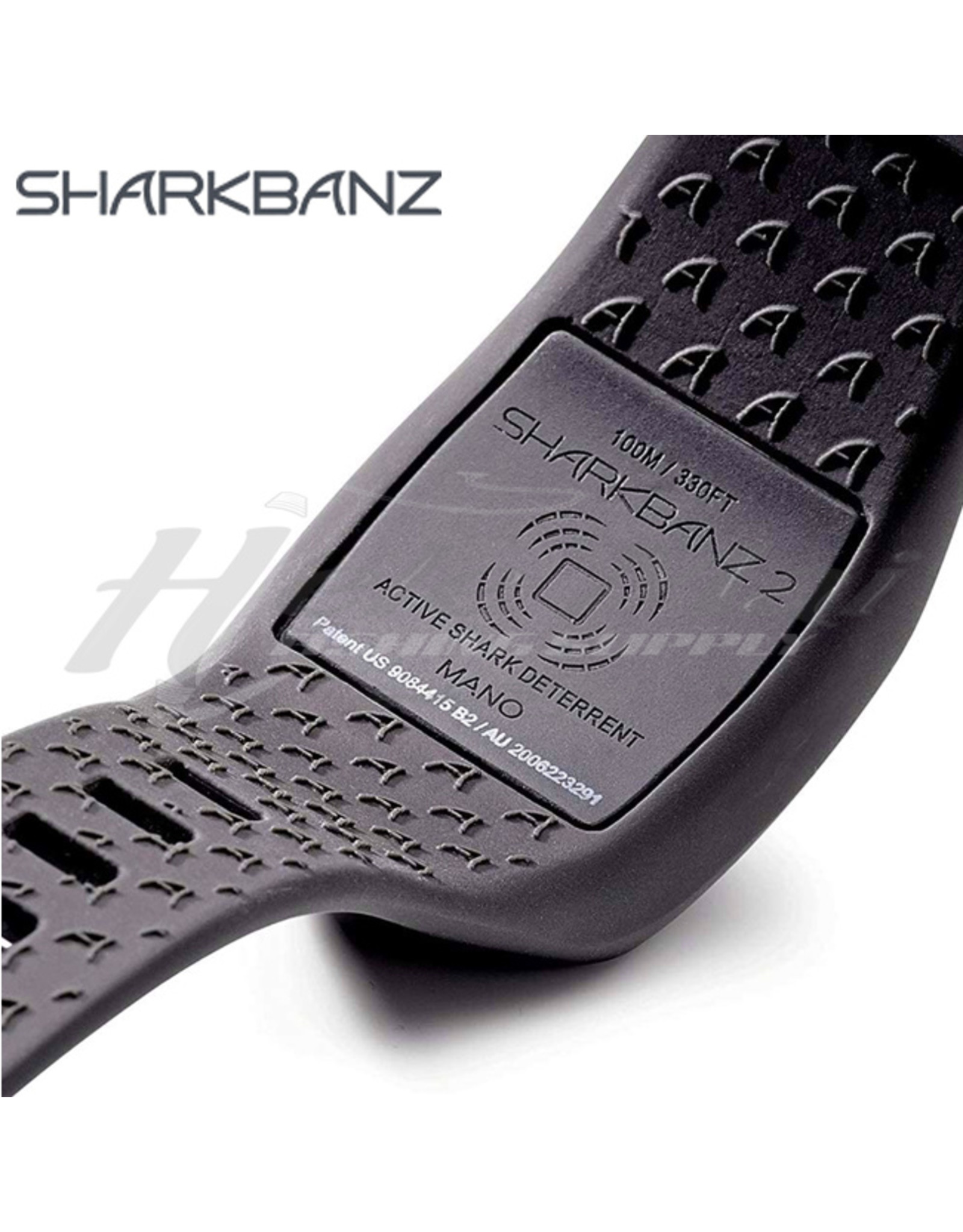 SHARKBANZ SHARKBANZ, ACTIVE SHARK DETERRANT BAND SLATE/BLACK
