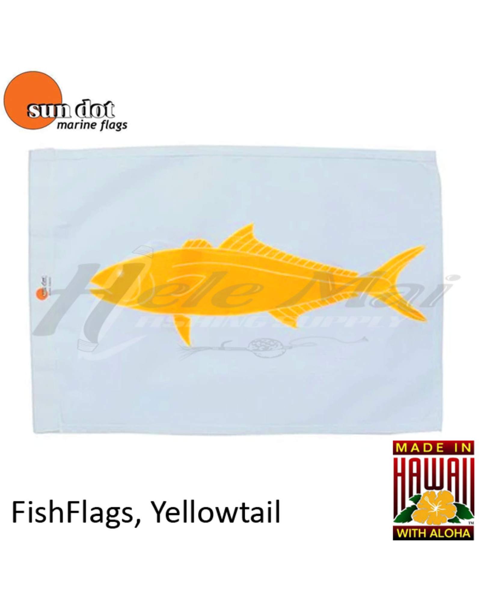 FISH FLAGS Fish Flag, Yellowtail