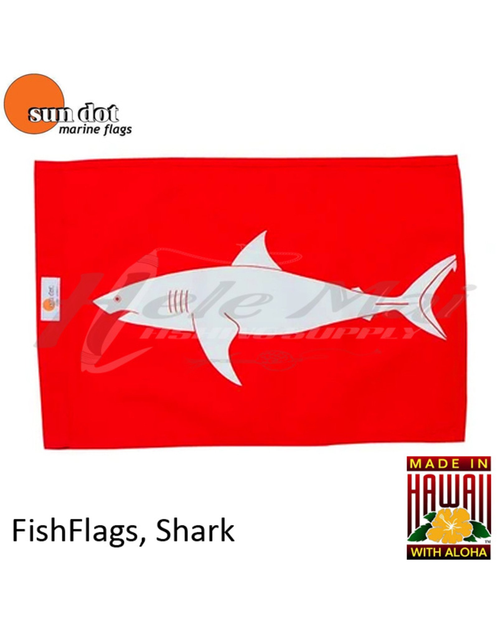 FISH FLAGS Fish Flag, Shark