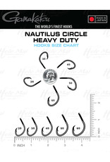 GAMAKATSU Nautilus, Heavy Duty (Circle) Hook, (NS Black)