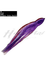 HOLO HOLO HAWAII (HHH) HHH, 9" SQUID LURE SKIRT PURPLE GLITTER DOTS #1152