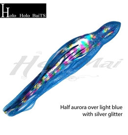 HOLO HOLO HAWAII (HHH) HHH, 7" SQUID LURE SKIRT FLASH RAINBOW BLUE #1139