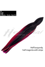 HOLO HOLO HAWAII (HHH) HHH, 9" SQUID LURE SKIRT BLACK RED #1111