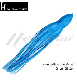 HOLO HOLO HAWAII (HHH) HHH, 9" SQUID LURE SKIRT BLUE ICY GLITTER 10PW
