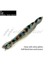 HOLO HOLO HAWAII (HHH) HHH, 9" SQUID LURE SKIRT BAR SILVER GLITTER #992