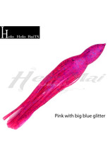HOLO HOLO HAWAII (HHH) HHH, 7" SQUID LURE SKIRT PINK GLITTER #887