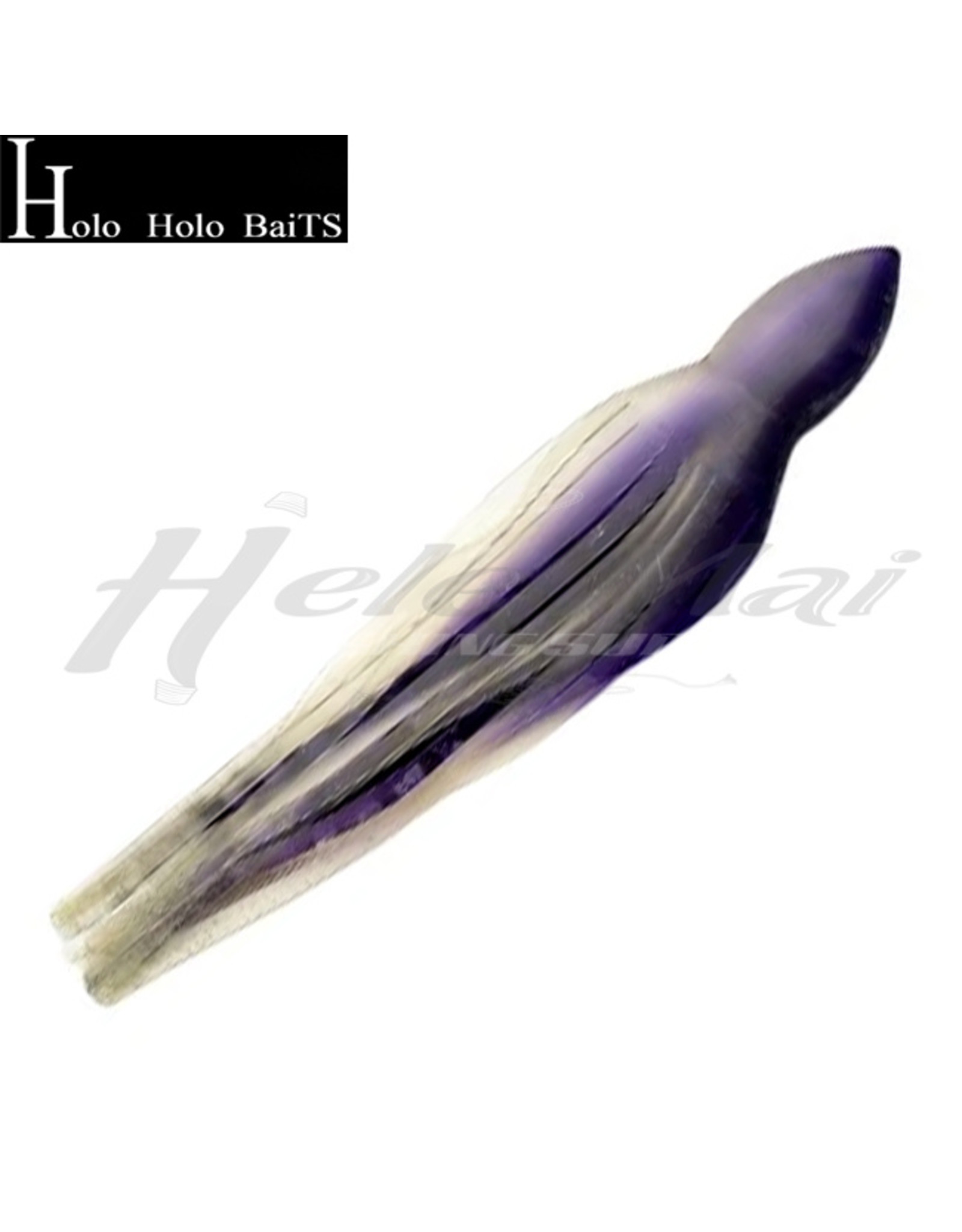 HOLO HOLO HAWAII (HHH) HHH, 7" SQUID LURE SKIRT MILKY BLACK PURPLE #799