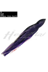 HOLO HOLO HAWAII (HHH) HHH, 7" SQUID LURE SKIRT RAINBOW BARS BLACK BLUE #712