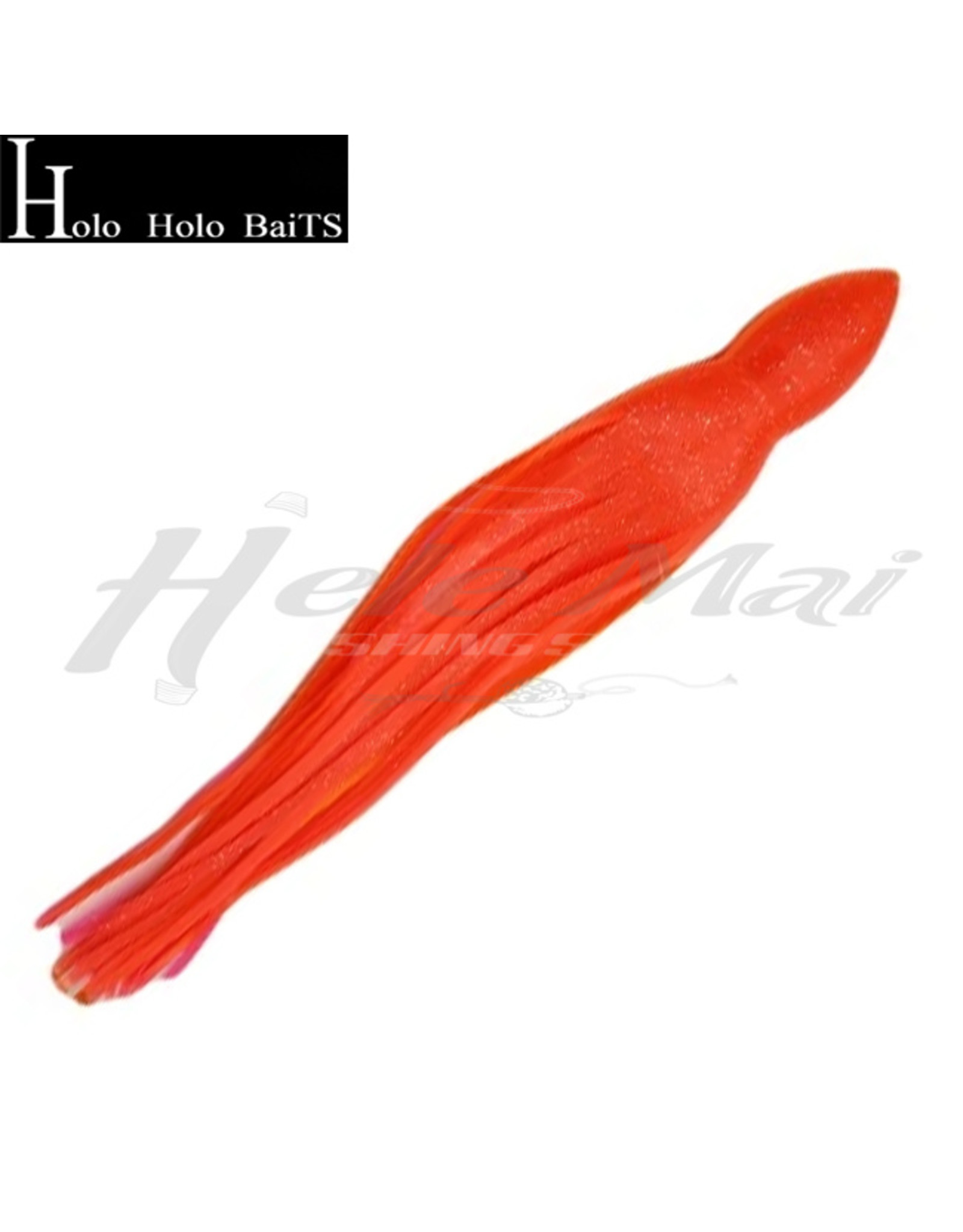 HOLO HOLO HAWAII (HHH) HHH, 9" SQUID LURE SKIRT ORANGE PINK YELLOW #670