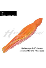 HOLO HOLO HAWAII (HHH) HHH, 7" SQUID LURE SKIRT CREAMSICLE ORANGE WHITE #660