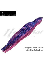 HOLO HOLO HAWAII (HHH) HHH, 9" SQUID LURE SKIRT PLUM MAVIS GLITTER #658