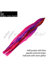 HOLO HOLO HAWAII (HHH) HHH, 7" SQUID LURE SKIRT PINK PLUM DOTS #655