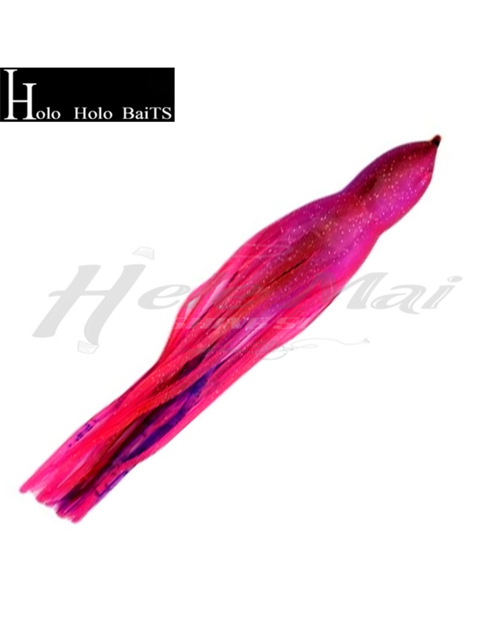 HOLO HOLO HAWAII (HHH) HHH, 7" SQUID LURE SKIRT PINK PLUM DOTS #655
