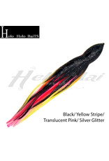 HOLO HOLO HAWAII (HHH) HHH, 7" SQUID LURE SKIRT BLACK YELLOW RED #652