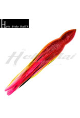 HOLO HOLO HAWAII (HHH) HHH, 7" SQUID LURE SKIRT BLACK YELLOW RED #652