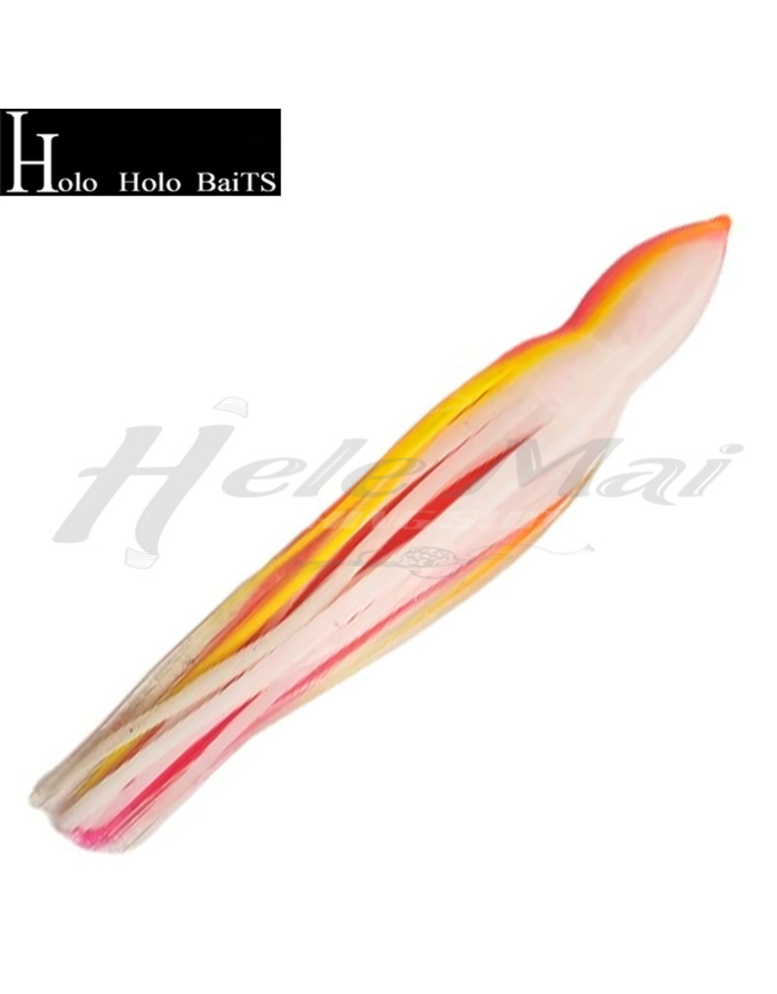 HOLO HOLO HAWAII (HHH) HHH, 9" SQUID LURE SKIRT PINK WHITE CREAMSICLE #641