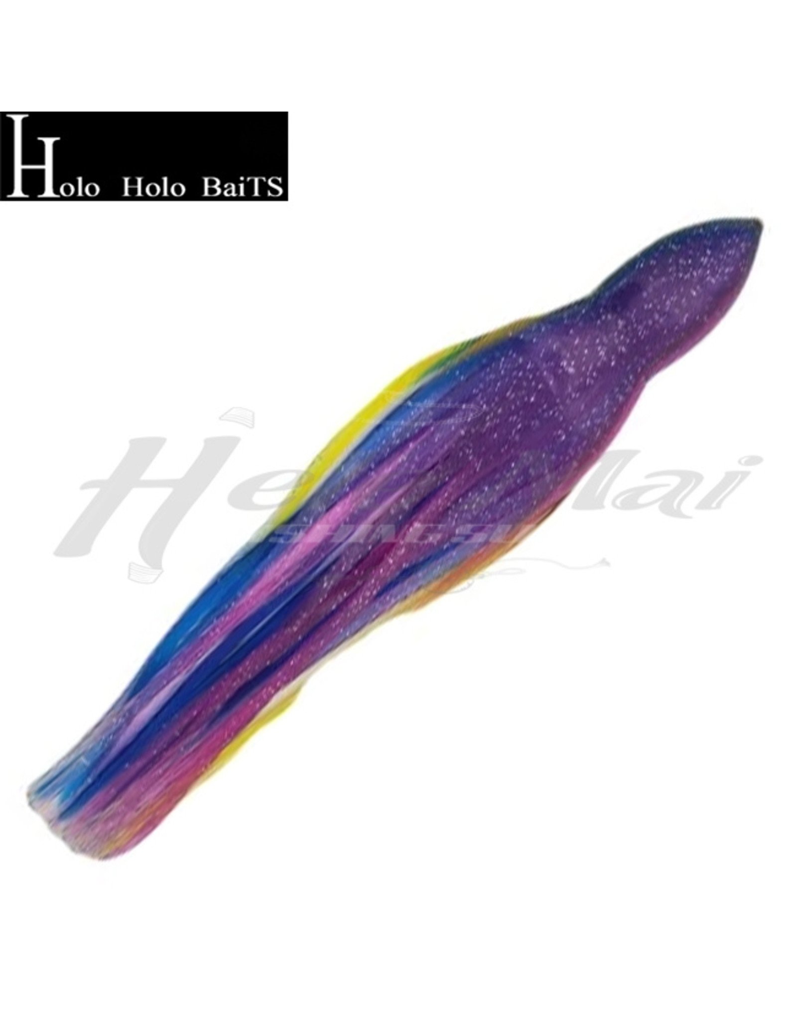 HOLO HOLO HAWAII (HHH) HHH, 9" SQUID LURE SKIRT BLUE PURPLE YELLOW #636