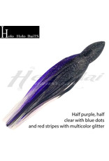 HOLO HOLO HAWAII (HHH) HHH, 9" SQUID LURE SKIRT BLACK PURPLE #634