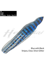 HOLO HOLO HAWAII (HHH) HH, 7" SQUID SKIRT BARS BLUE SILVER 0631