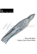 HOLO HOLO HAWAII (HHH) HHH, 9" SQUID LURE SKIRT BARS BLUE SILVER #631