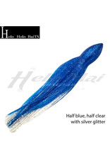 HOLO HOLO HAWAII (HHH) HHH, 9" SQUID LURE SKIRT BLUE SILVER FLASH GLITTER #628